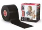 Rocktape 5cm x 5cm — Black — Size 5cm x 5cm