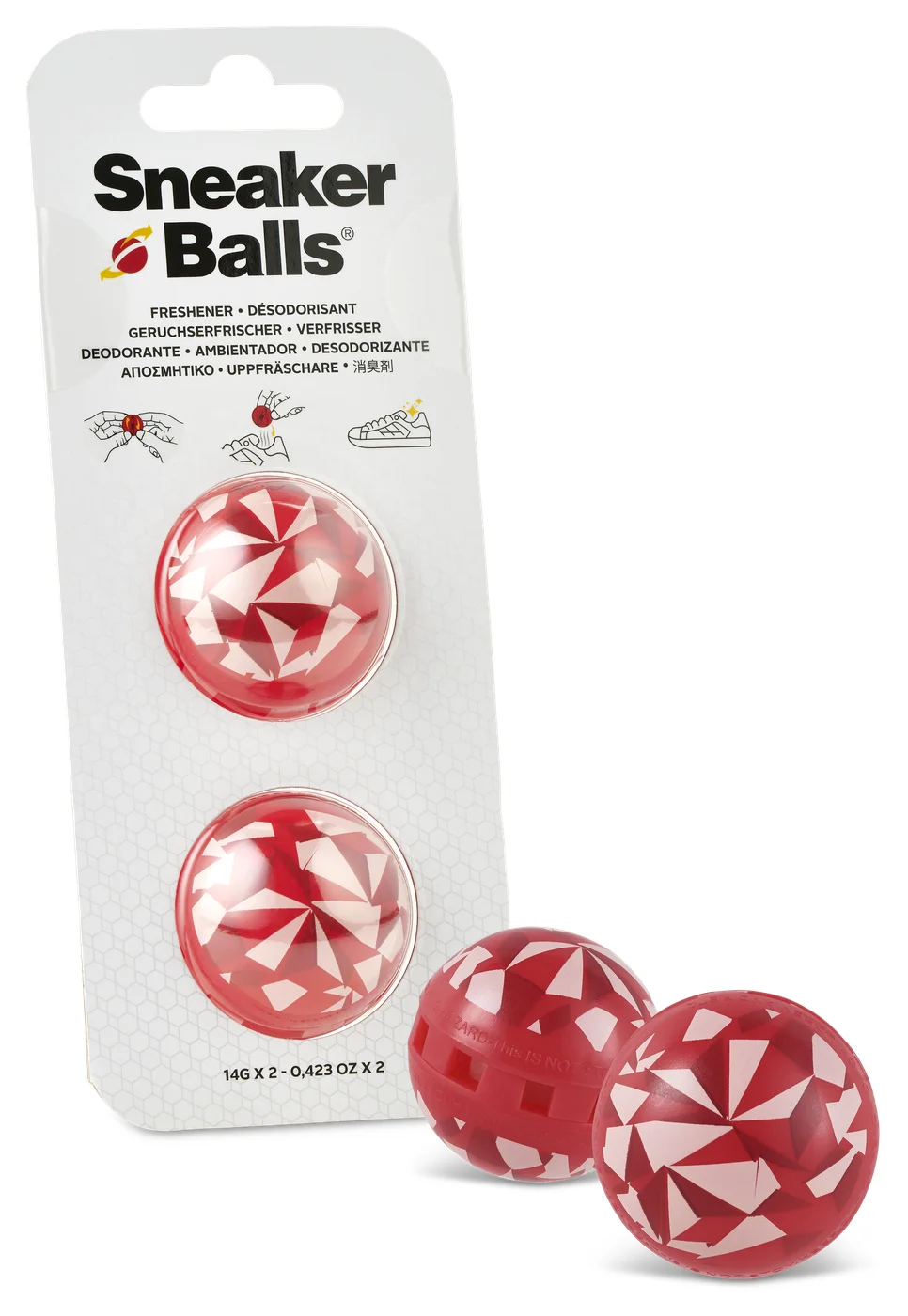 Sneakerballs Edgy Red — Size na