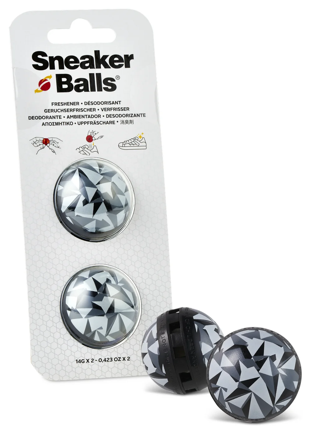 Sneakerballs Edgy Black — Size na